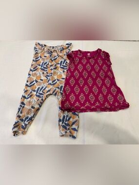 2 tea brand baby girl outfits